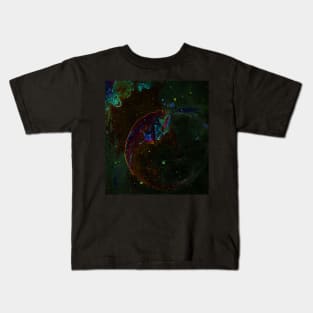 Black Panther Art - Glowing Edges 186 Kids T-Shirt